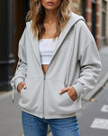 Classic Comfort Everyday Zip Hoodie Jacket
