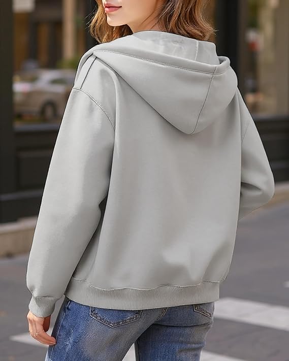 Classic Comfort Everyday Zip Hoodie Jacket